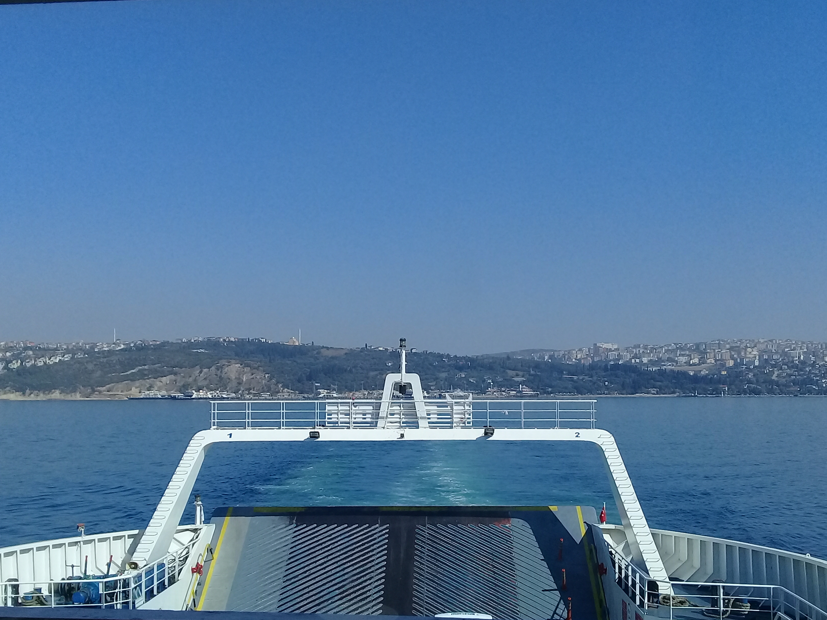 Ferry from Istanbaul to Yalova